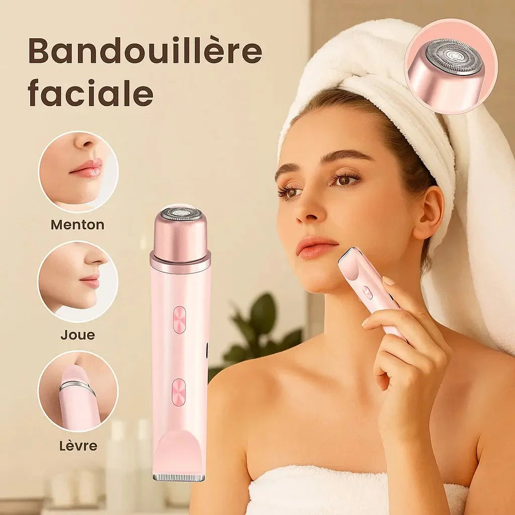 LumiShave™ – Rasoir Corps 2 en 1 pour Femme